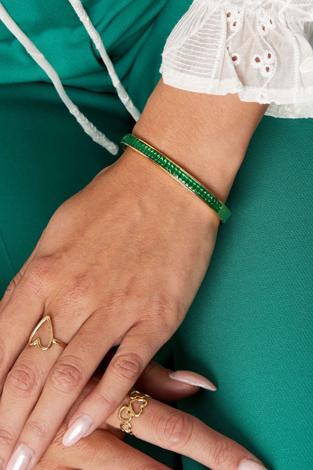 Slavenarmband steentjes
