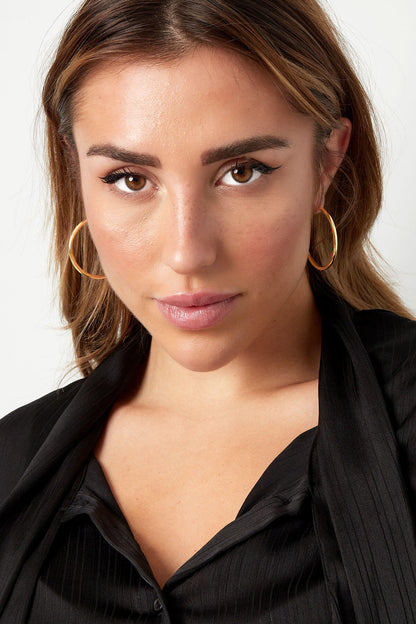 oorbellen basic medium