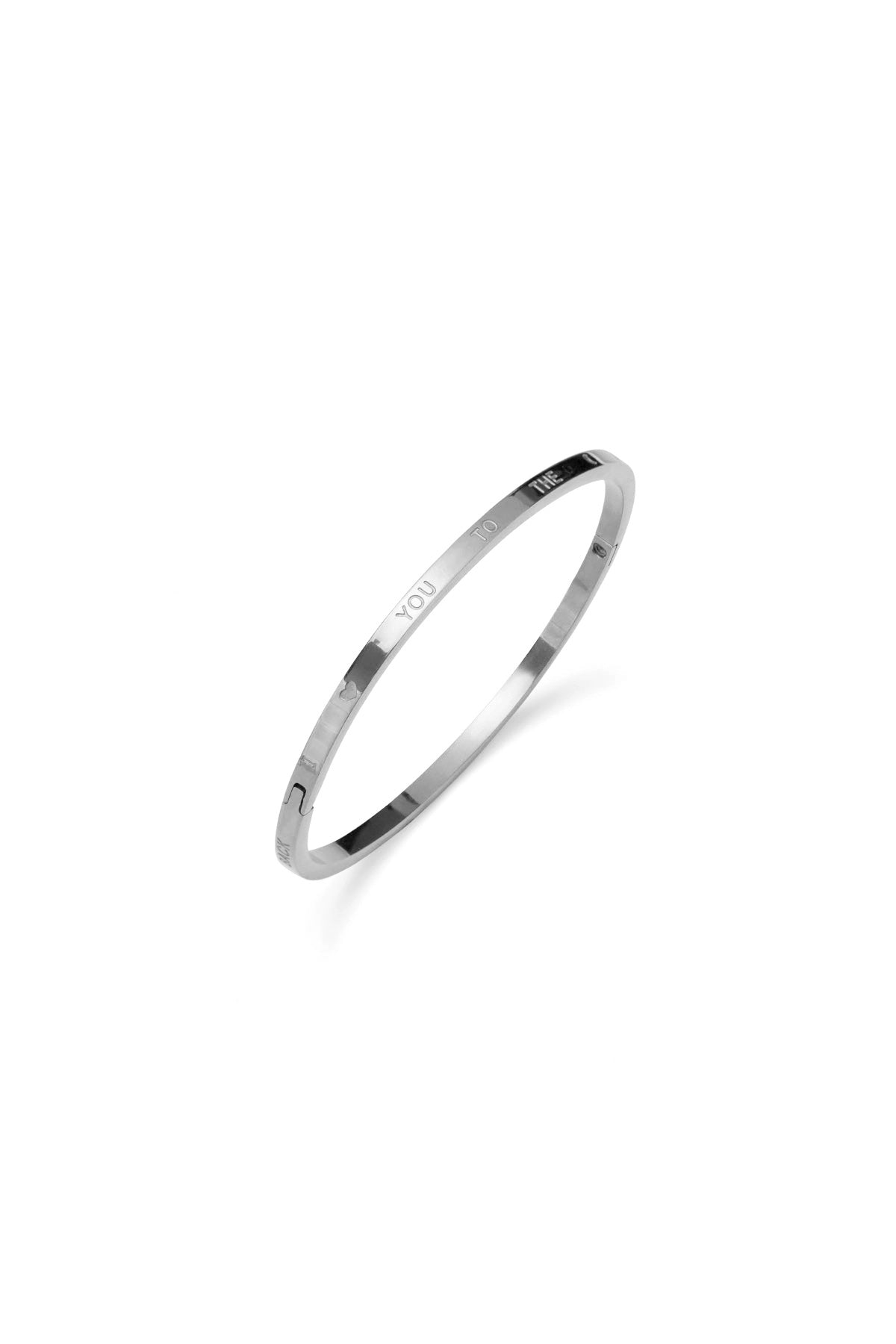 slavenarmband love you to the moon and back smal
