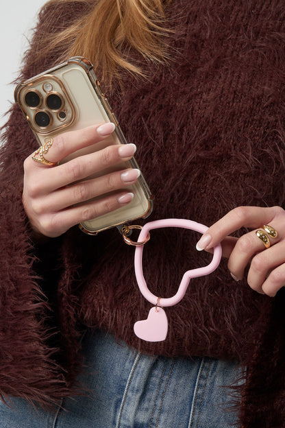 telefoonaccessoire love link-zwart 
