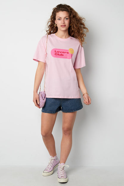 Stylish Pink Cotton T-Shirt for Spring/Summer
