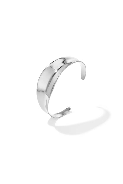 Roestvrijstalen armbanden met onregelmatige vorm, eenvoudige, alledaagse serie, damessieraden