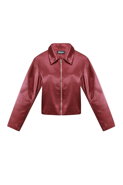 Woven Polyester Fiber Vrouwen Jas Casual Herfst/Winter Solid Color