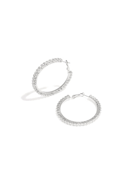 Koperen creolen geometrische elegante kerst luxe serie dames sieraden