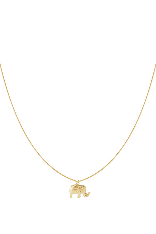Cute elephant necklace