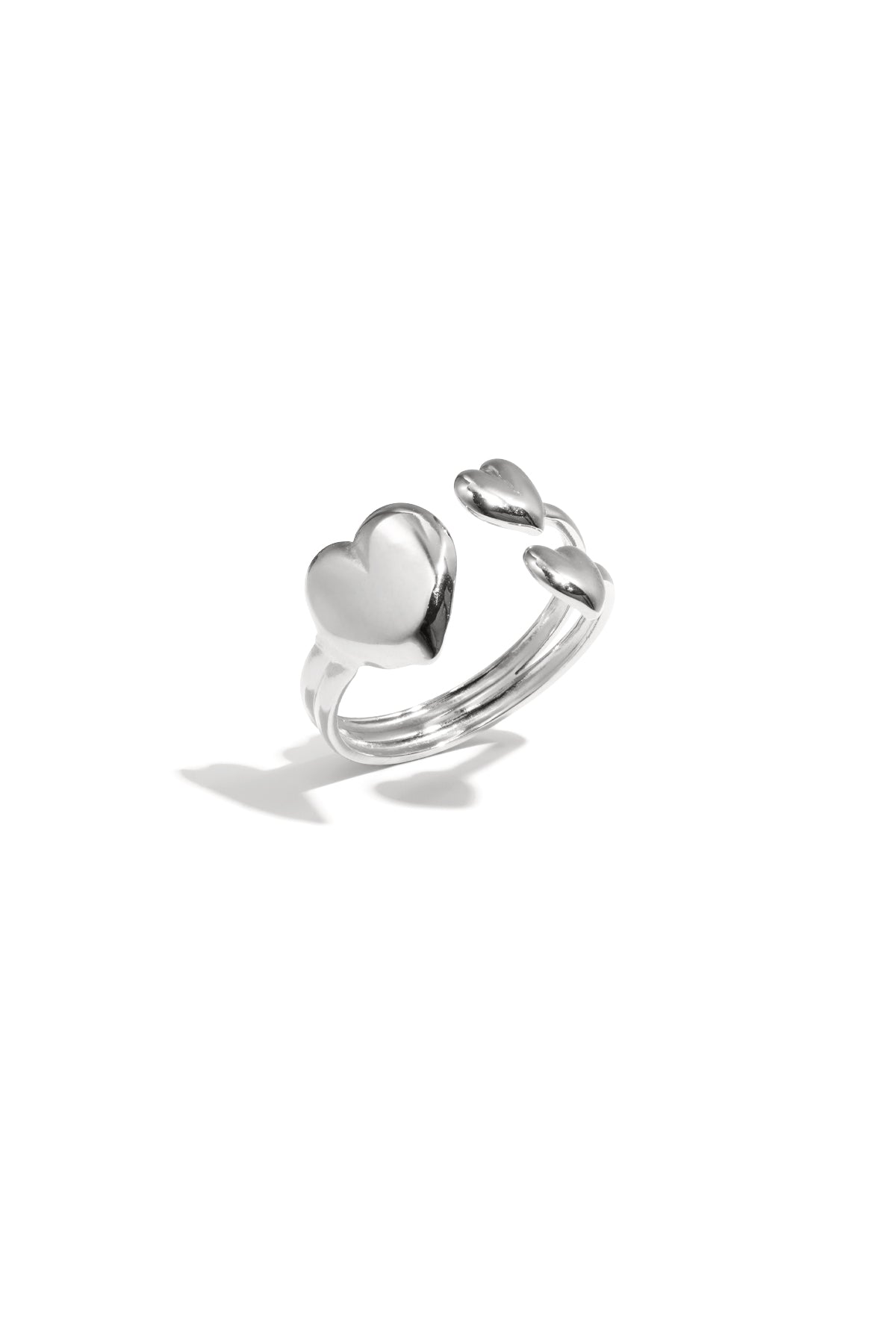 Triple the Love ring