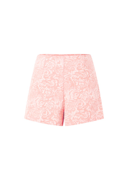 Elegant Floral Print Shorts for Spring/Summer
