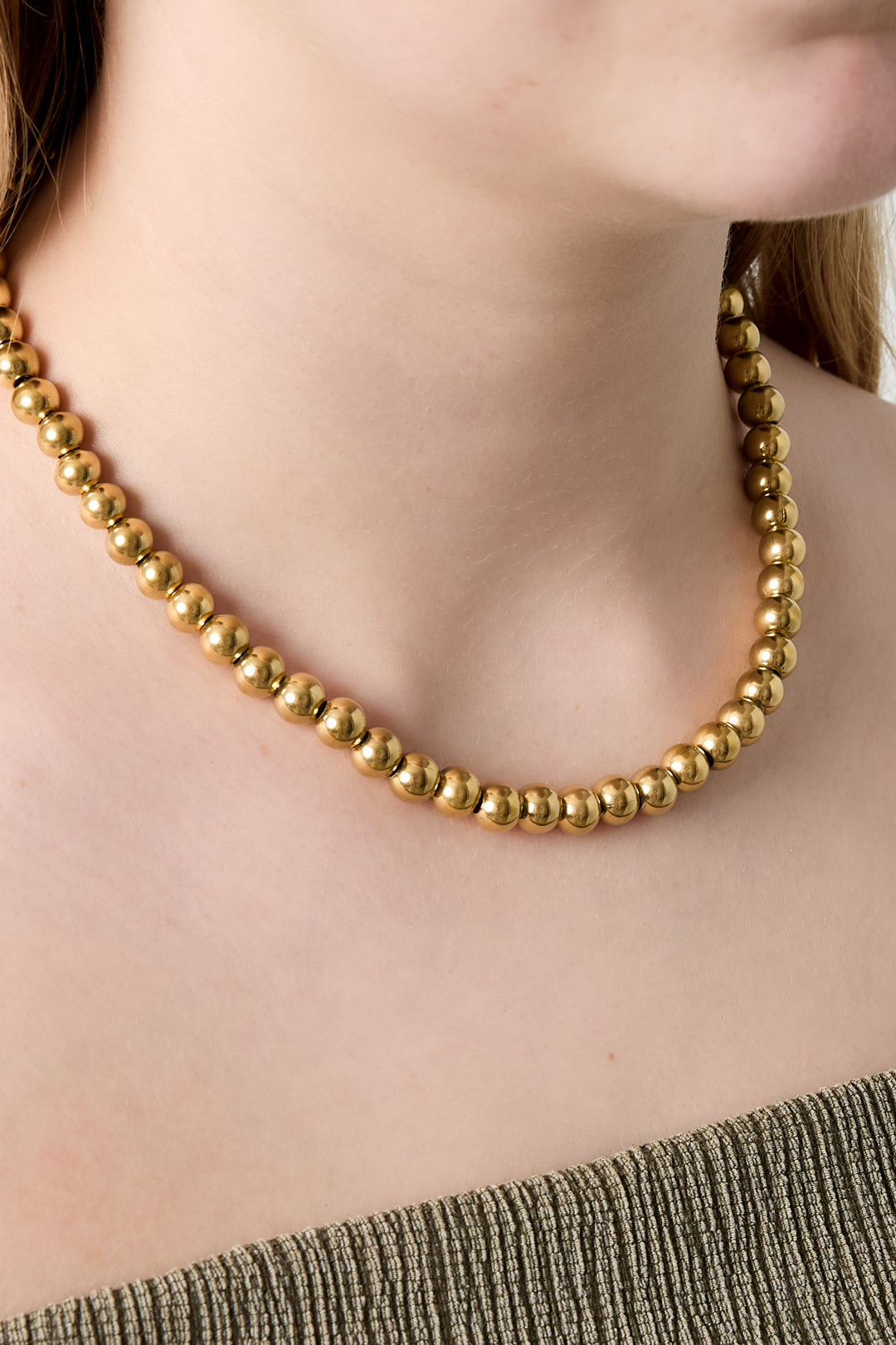 Holle kralenketting - 8 mm