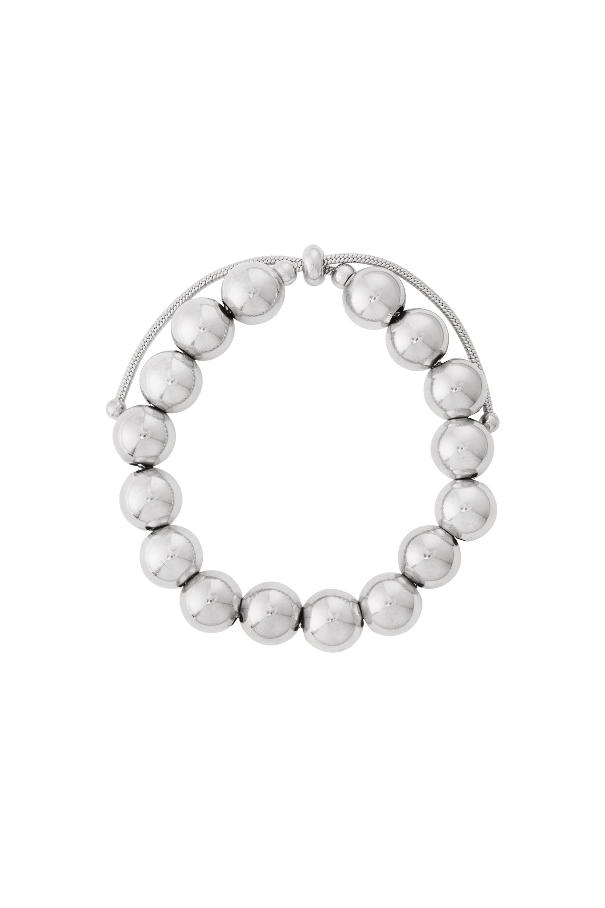Holle kralen armband-12mm