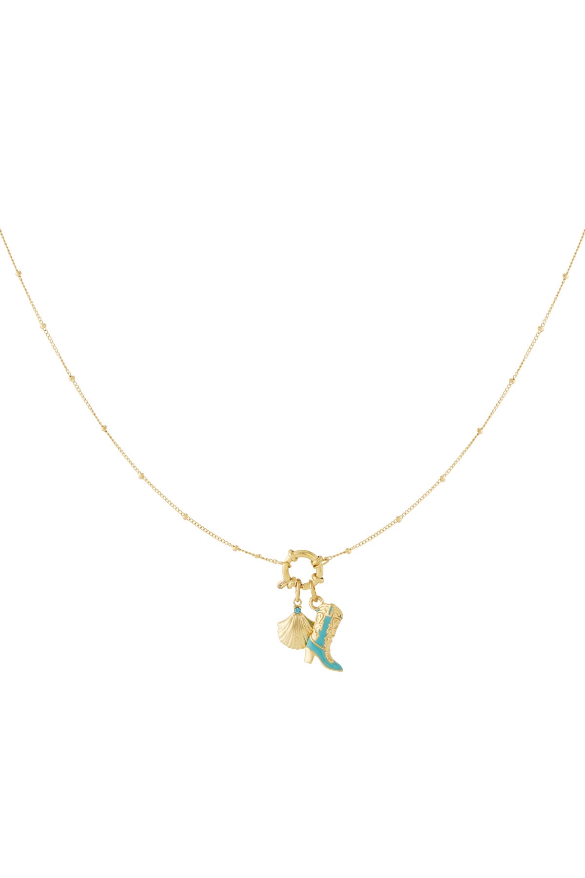 Hart met laars DIY ketting