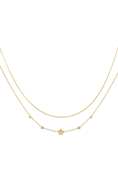 Dubbellaagse sterrenketting