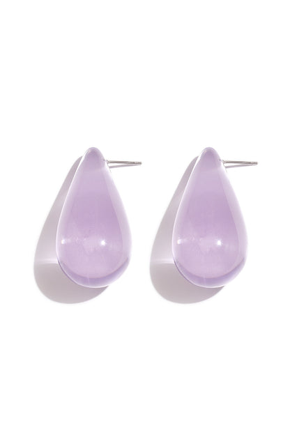 Stylish Resin Stud Earrings for Spring/Summer