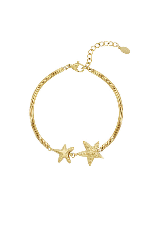 Dubbele ster armband