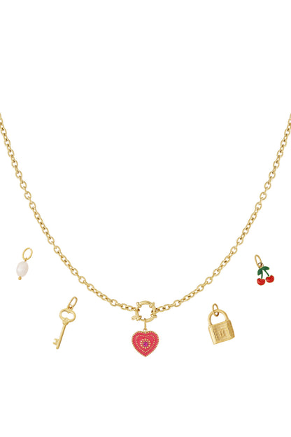 Hart DIY ketting