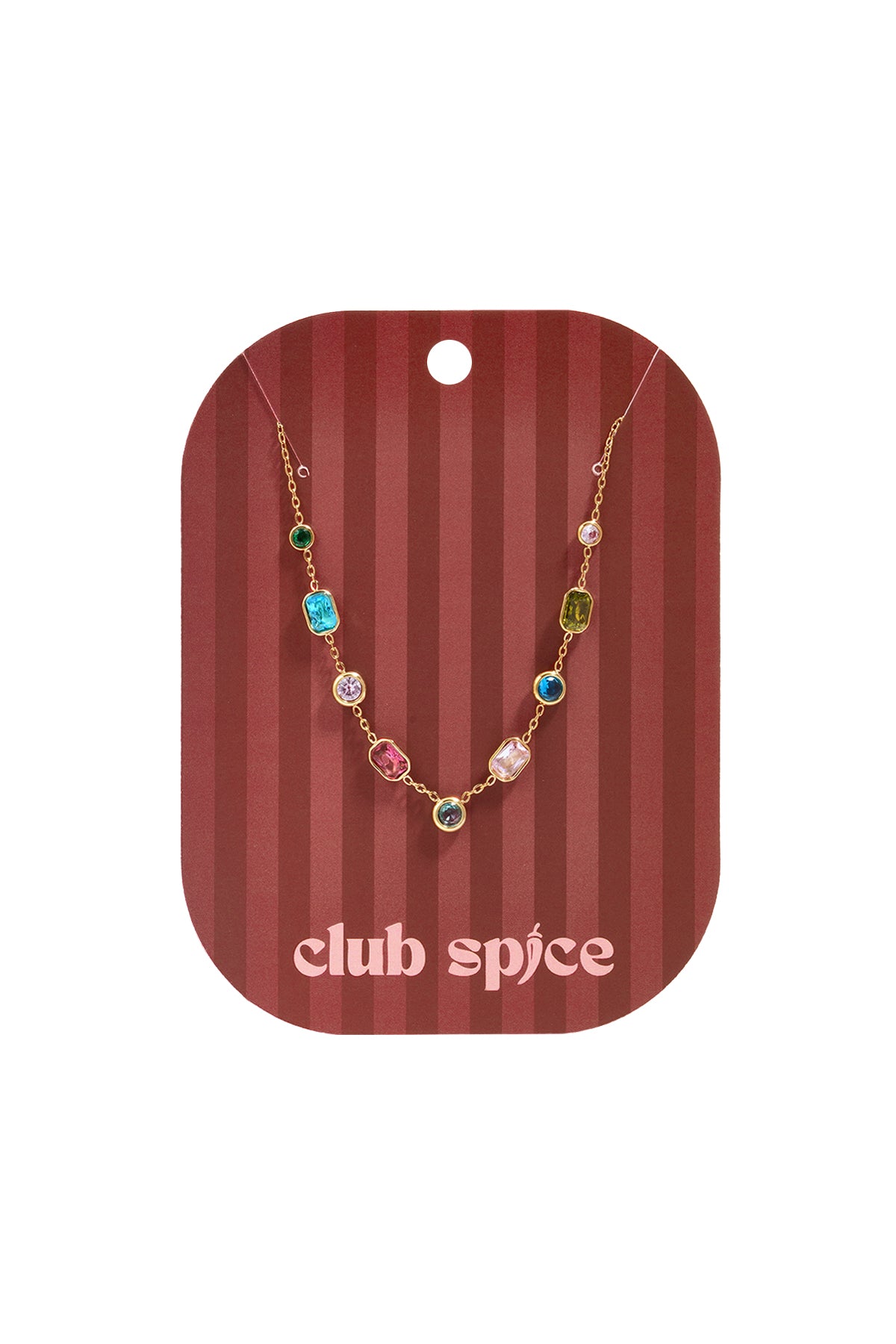 Roestvrijstalen hangerkettingen met geometrische vorm, casual, alledaagse, eenvoudige serie, dames sieraden