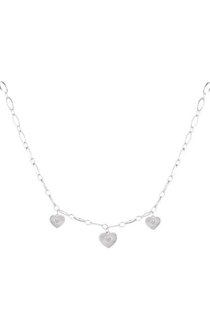 ketting drie hartjes coins