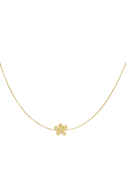 ketting puffy flower
