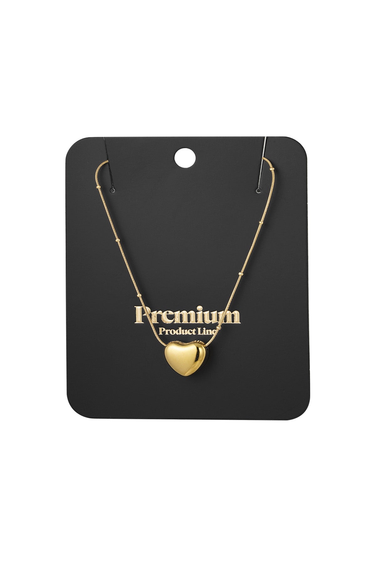 soft heart ketting