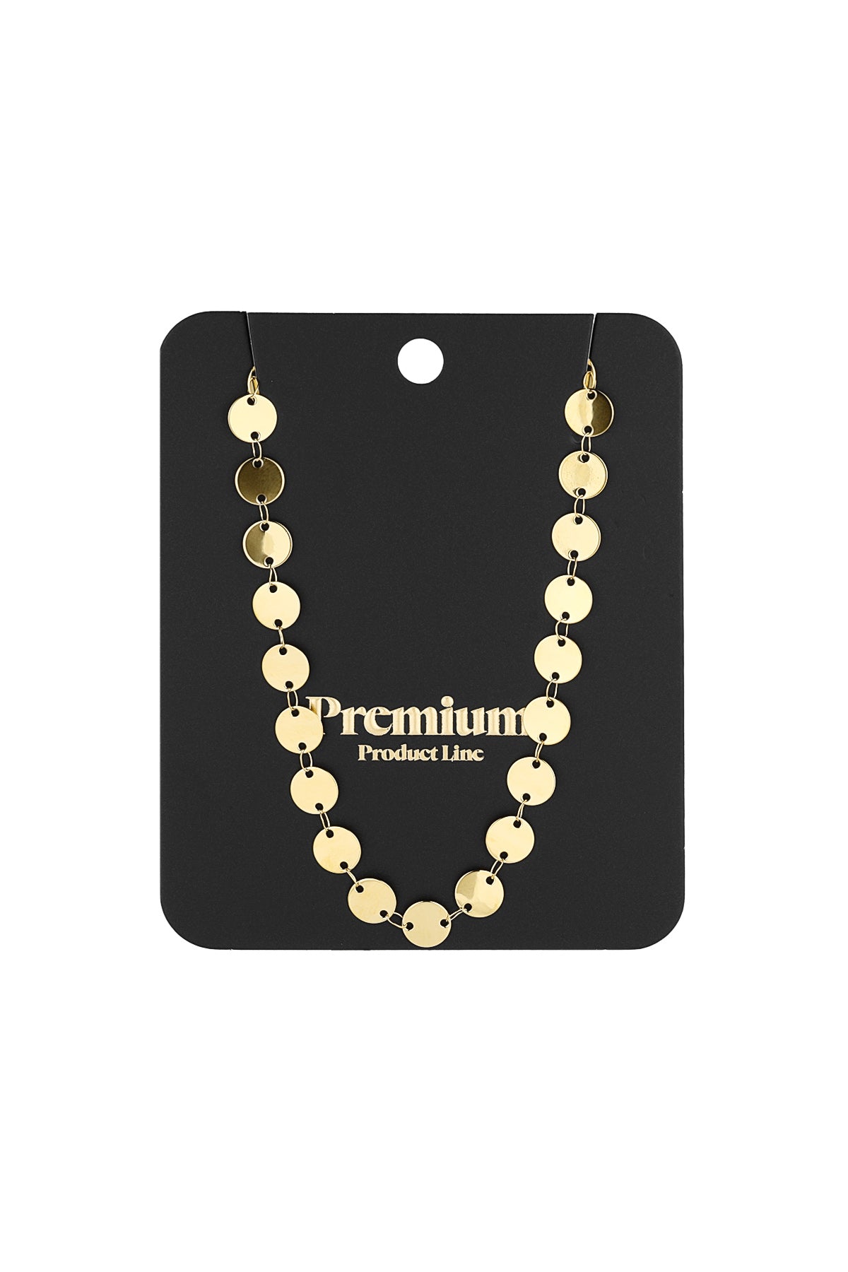 simple coin ketting
