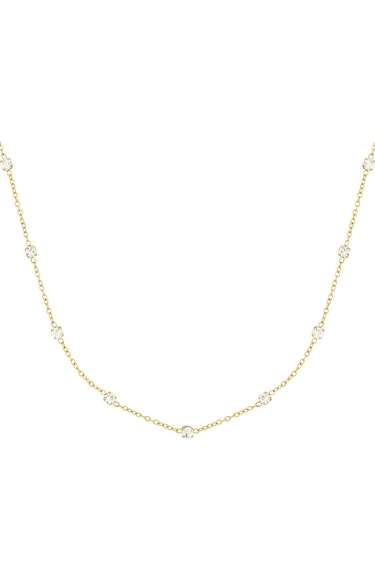 diamond whisper ketting