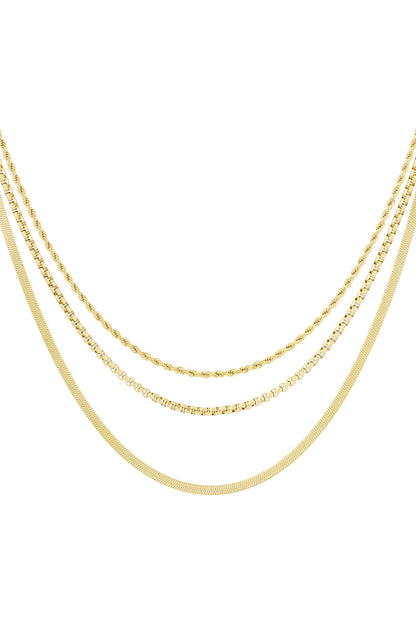 layered textures ketting