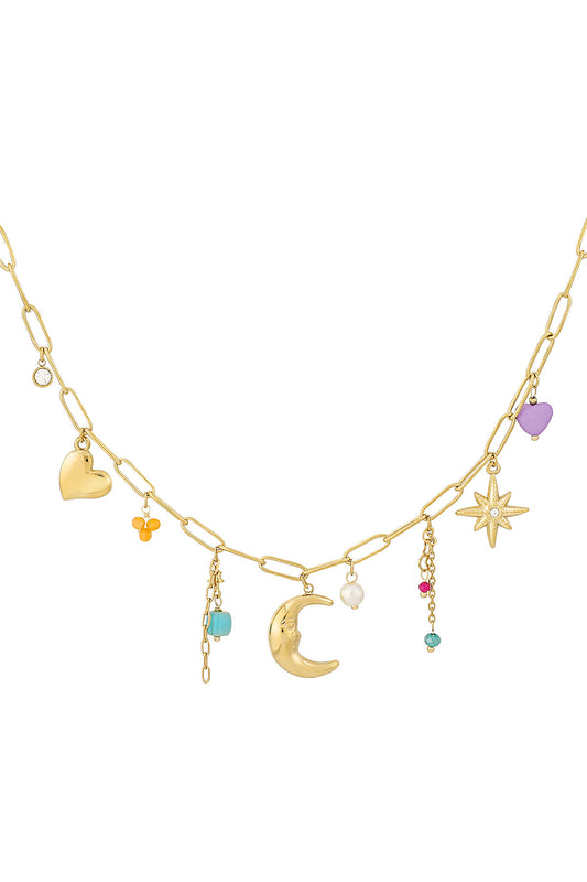 love you to the moon and back ketting