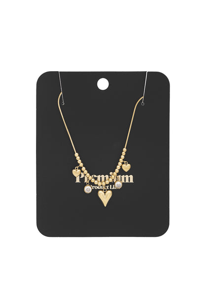 gleaming heart ketting