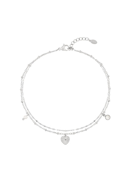 love love love enkel armband