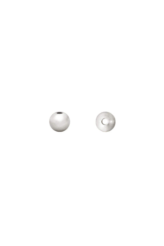 DIY Beads Ball 3MM Zilver Stainless Steel