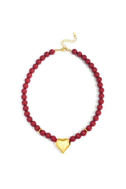 Acryl kralen kettingen Hart Casual Dagelijks Eenvoudig Serie Dames sieraden