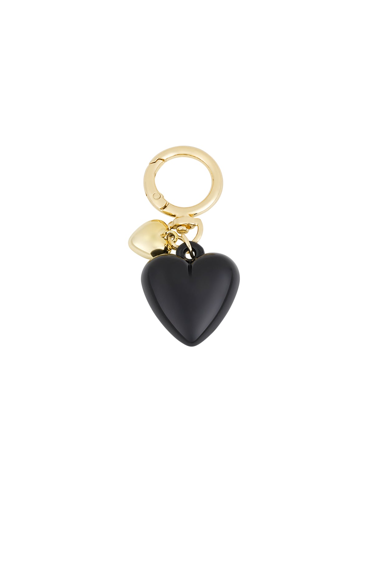 Double heart hanger
