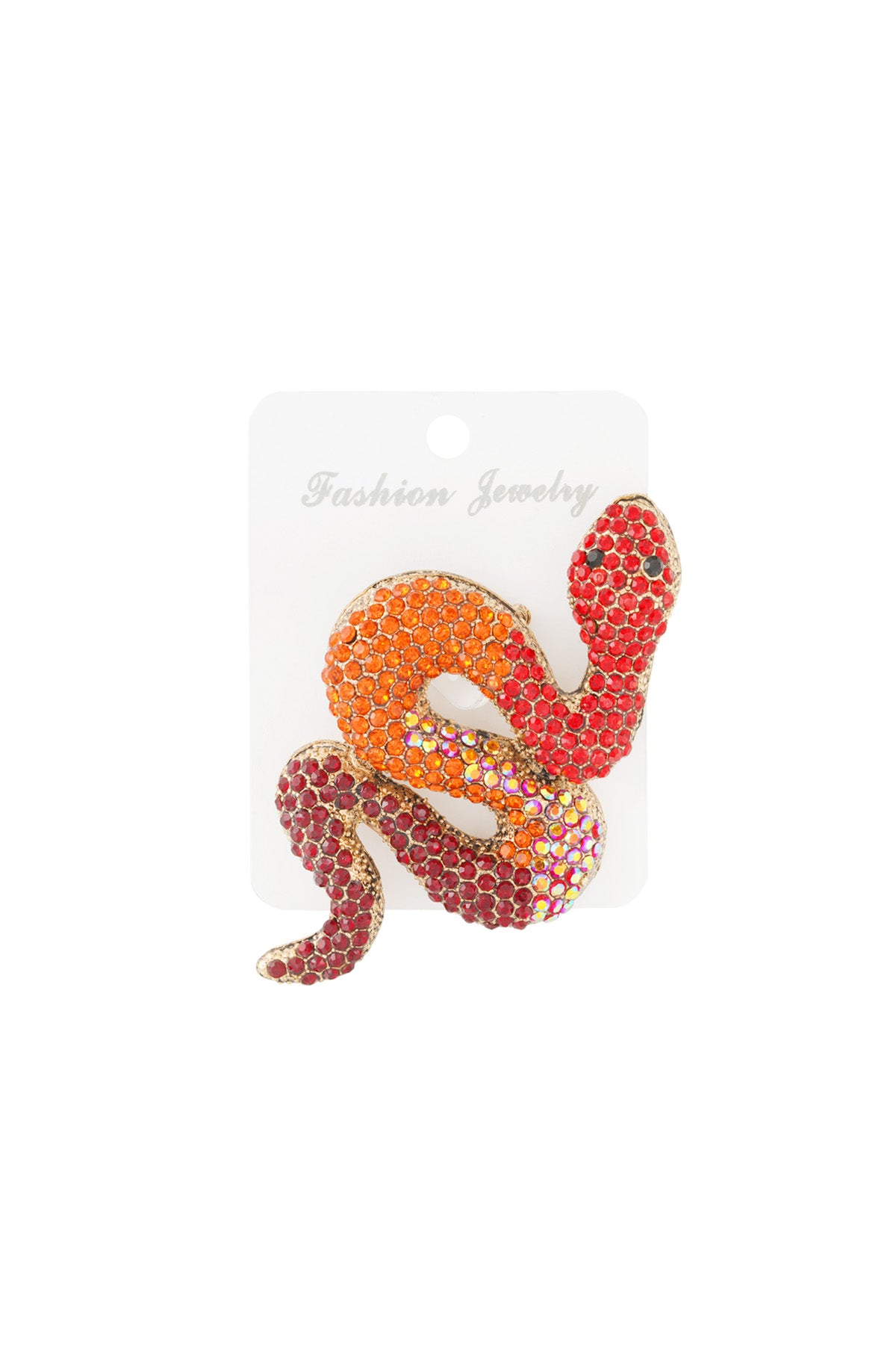 Slang Broche - Roze & Paars