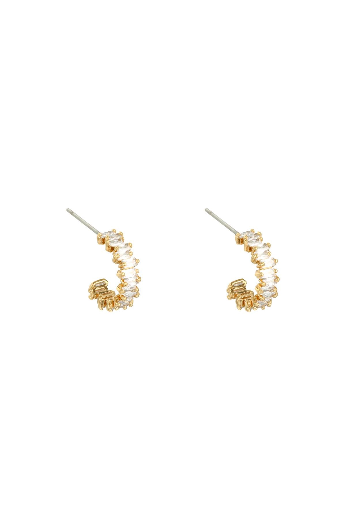 Oorbellen In Style Goud kleur Koper