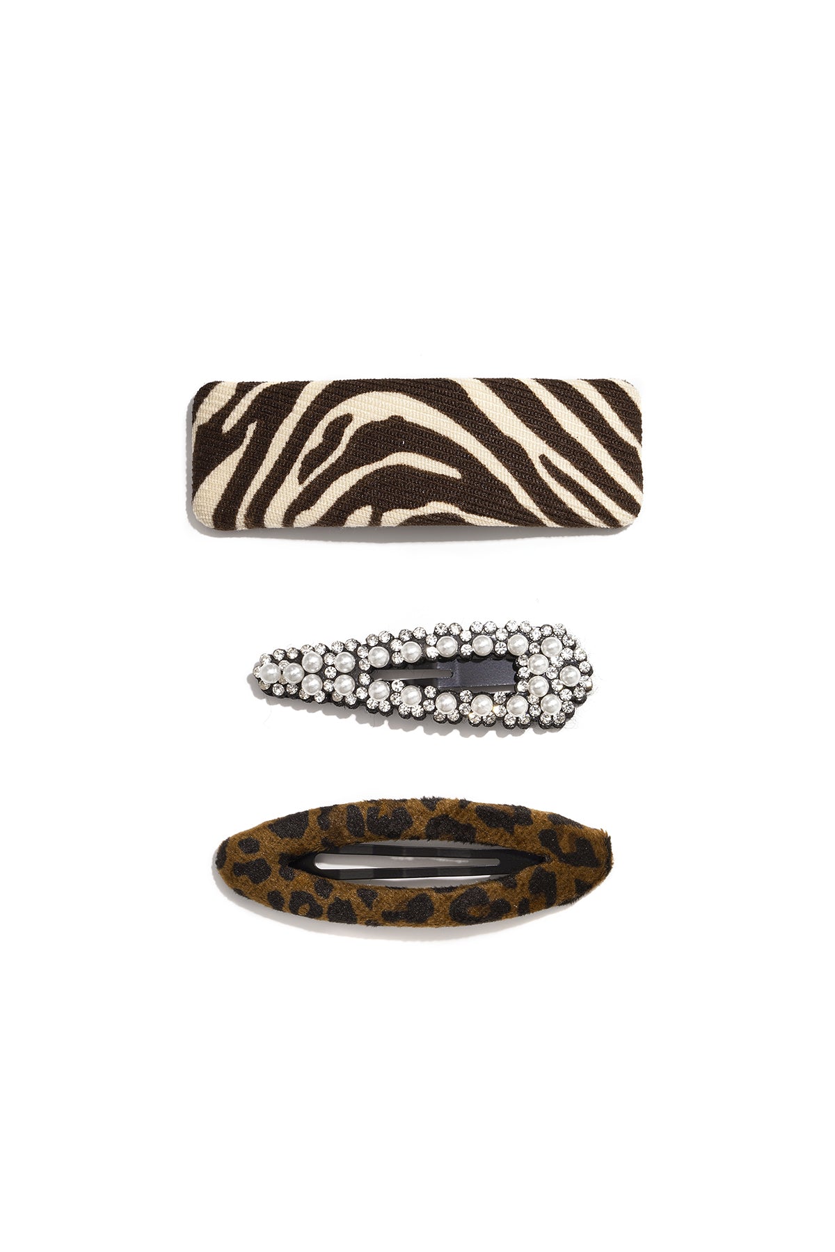 Haarclips met strepen, eenvoudig, polyester, dagelijkse accessoires