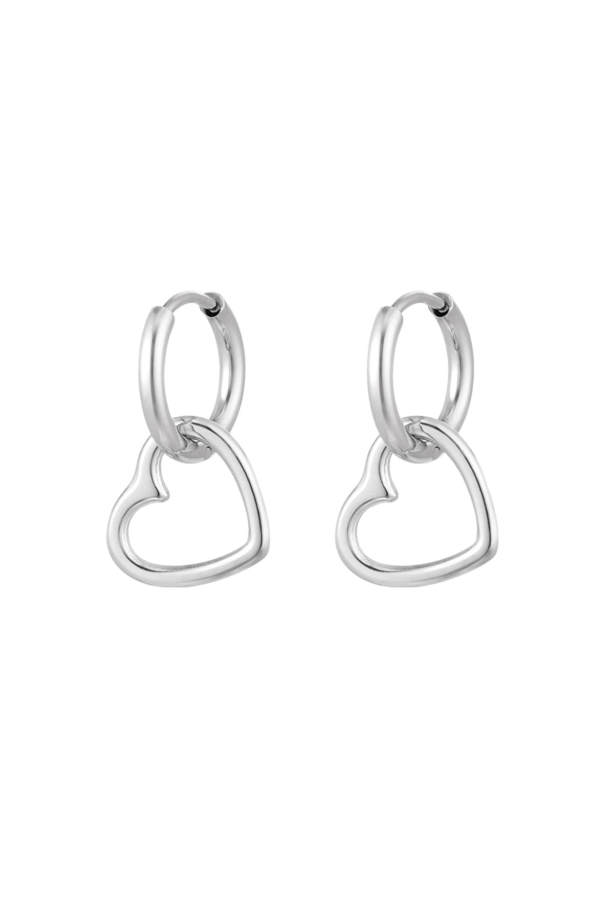 oorbellen basic hart