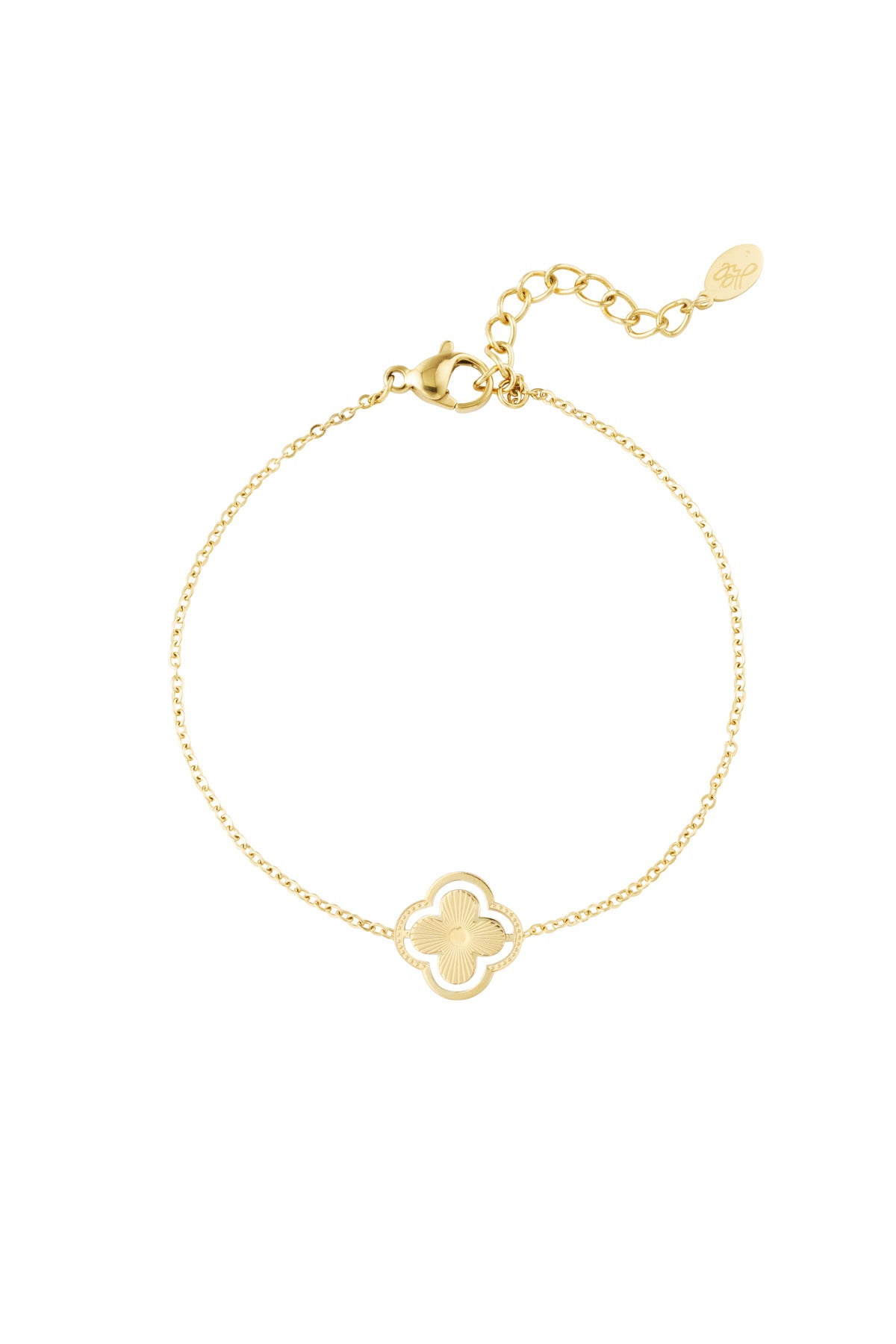 armband dubbele klaver
