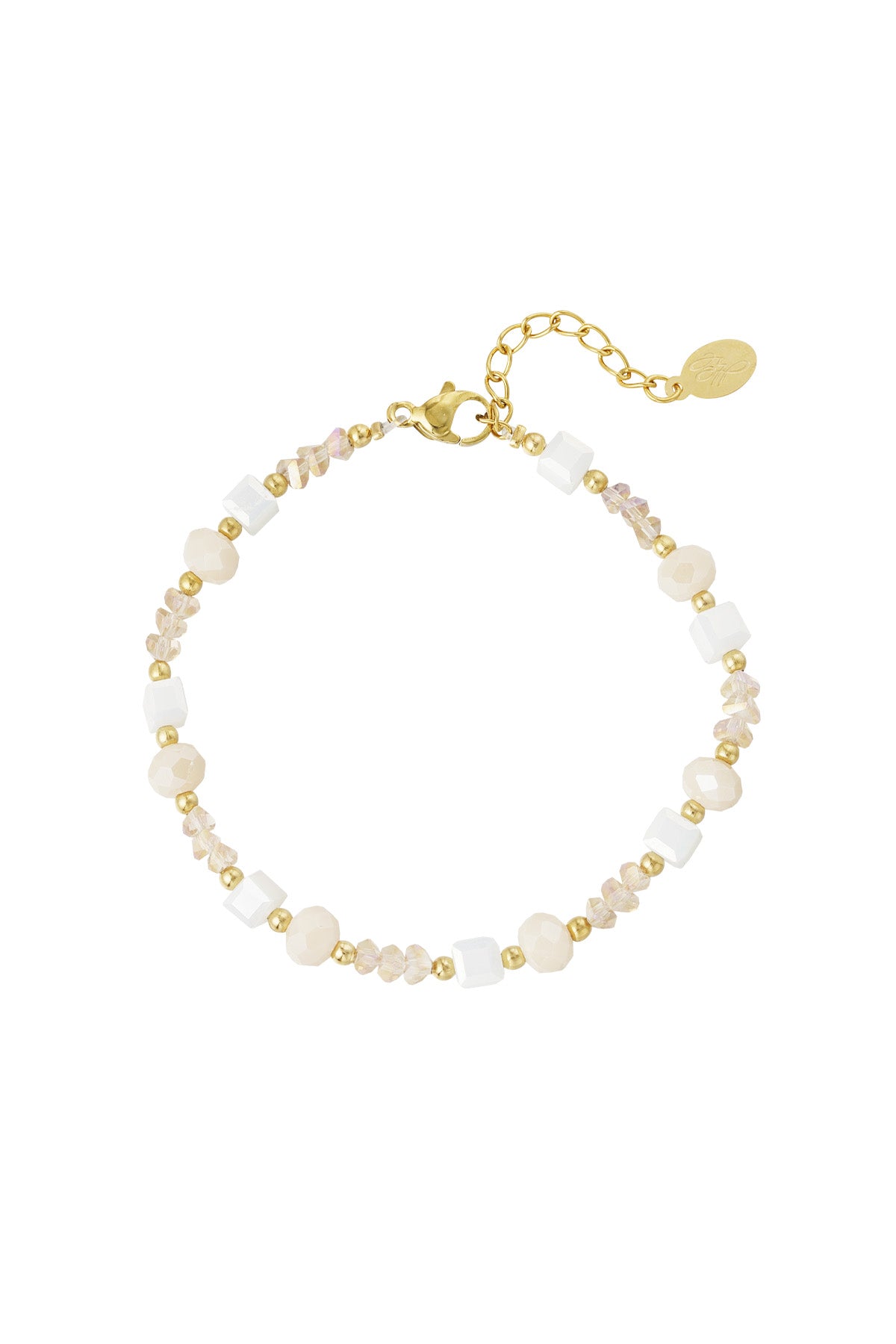 armband twisted love - groen 