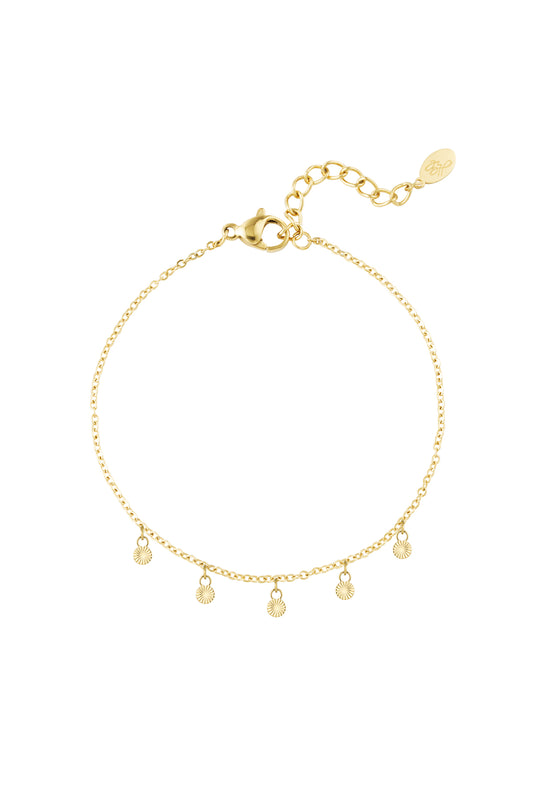 klassieke armband met ronde bedels