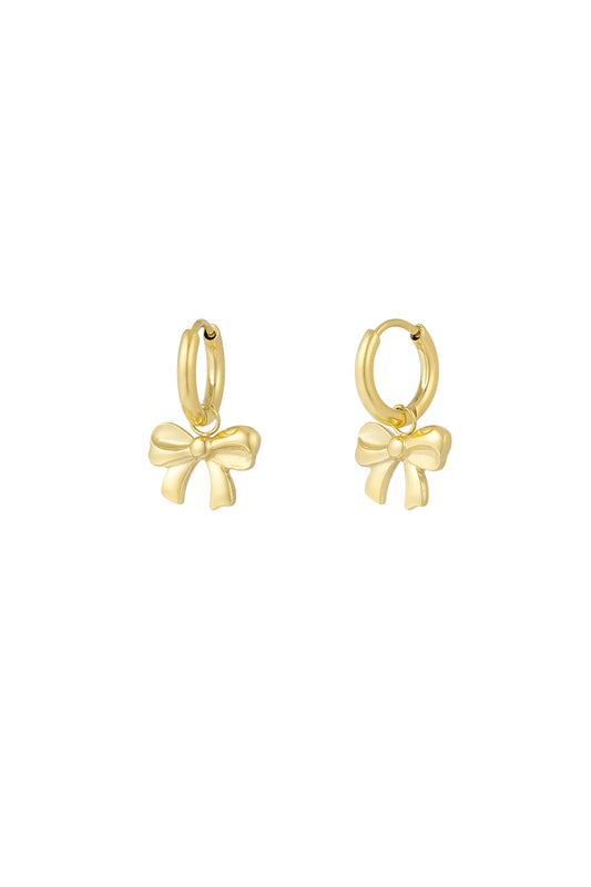 oorbellen simple bow