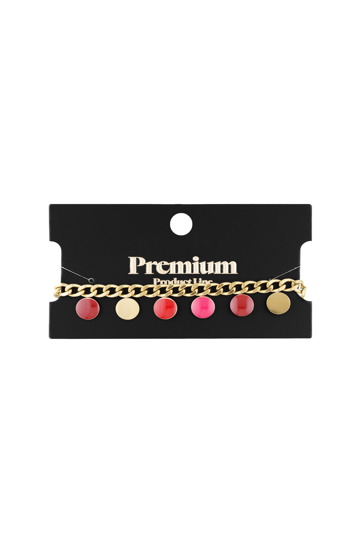 armband red coin