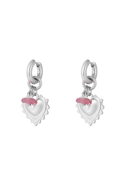 oorbellen bold heart