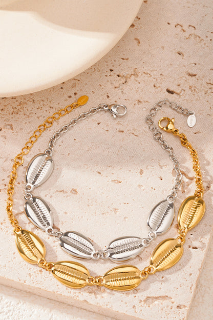 Ik hou van de schelpen armband