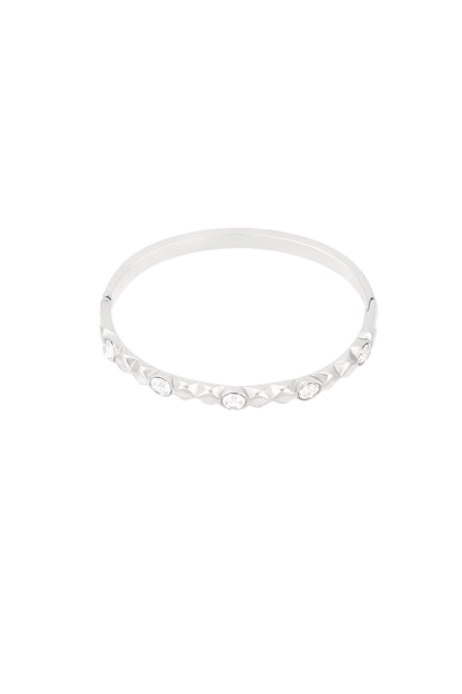 diamond relief armband