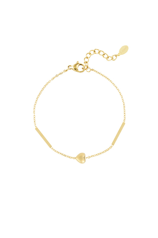 armband simple heart
