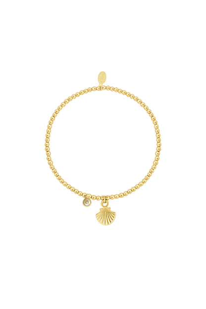 simpele armband sparkly shell