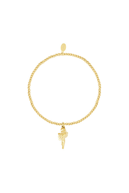simpele zeeschelp armband
