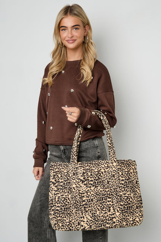Tote Bags Luipaardprint Dagelijks Polyester Dagelijkse Accessoires