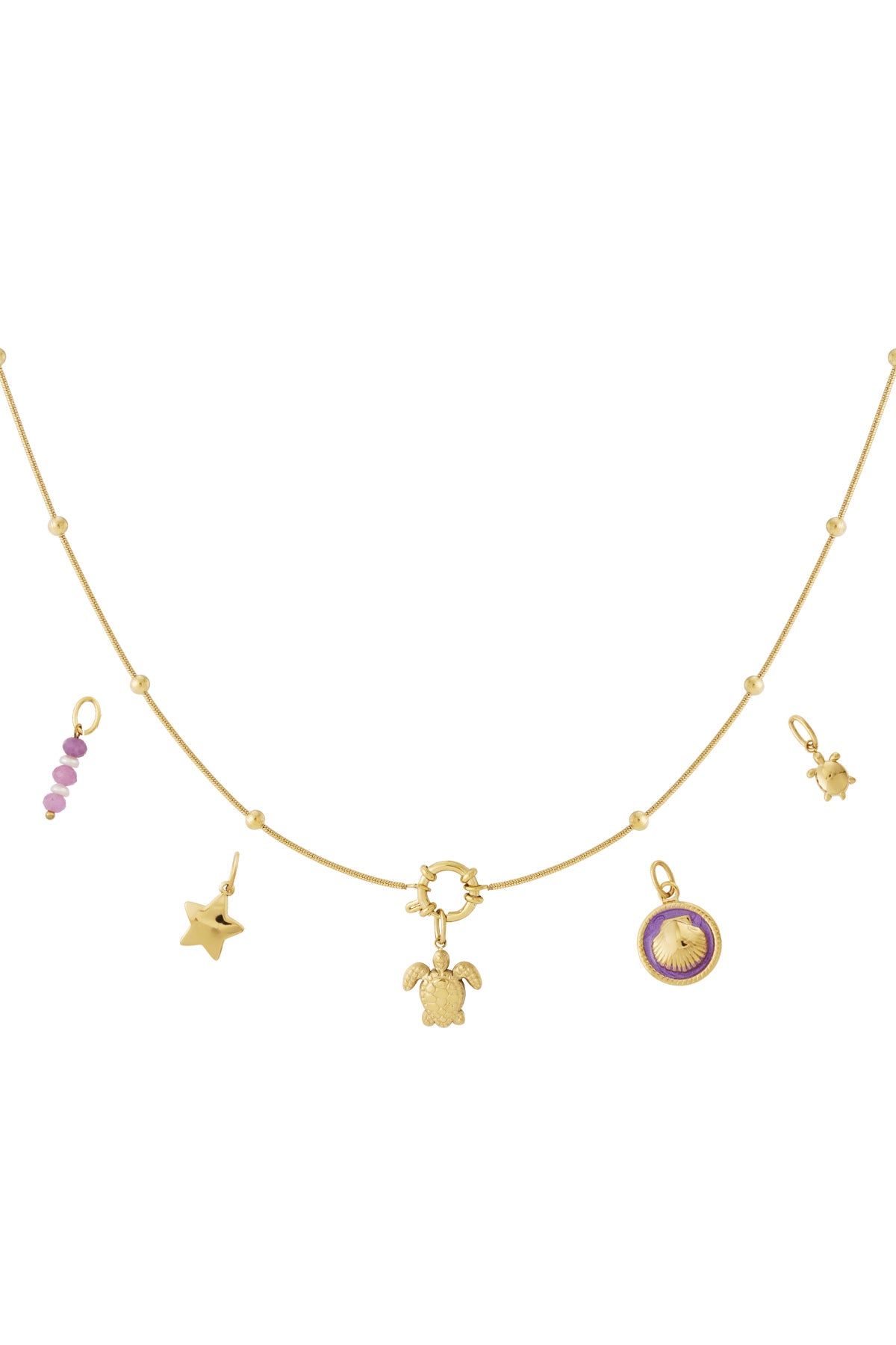 DIY schildpad ketting