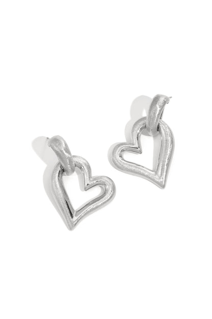 Oorbellen met hartjes, casual, dagelijks, eenvoudig, serie, damessieraden