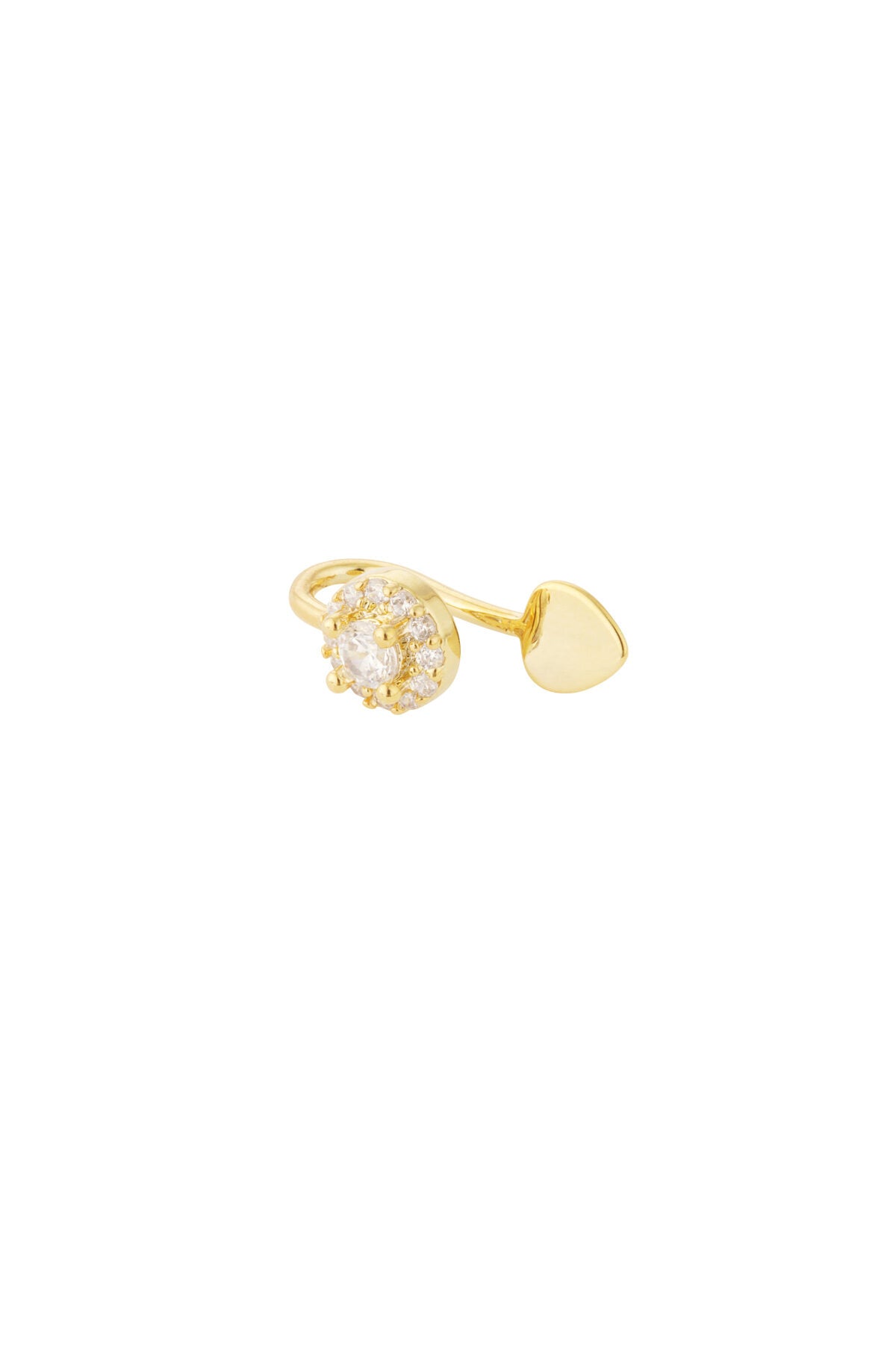 Neus- en oor cuff sparkly
